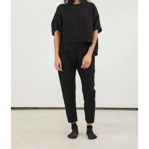 NWOT Clyde Work Pants 2-S Black Cotton Canvas